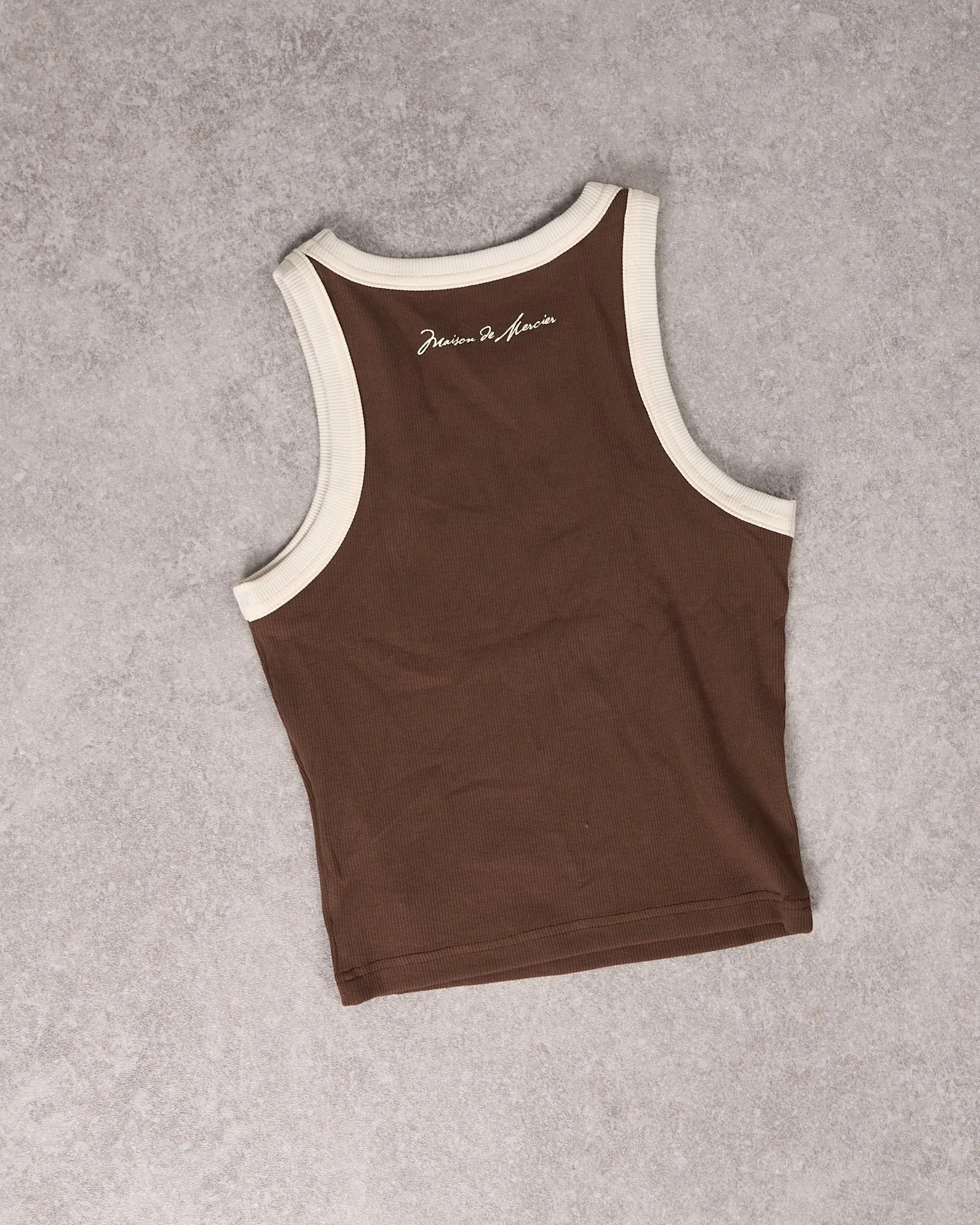 1/1 Womens Maison De Mercier vest-brown