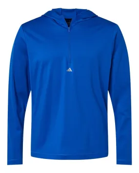 adidas - Men's Lightweight Performance 1/4-Zip Hooded Pullover