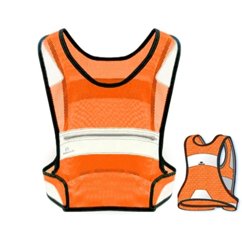 Amphipod Full-Visibility Reflective Vest Orange S/M