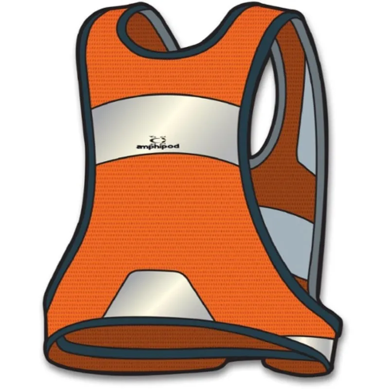 Amphipod Full-Visibility Reflective Vest Orange S/M