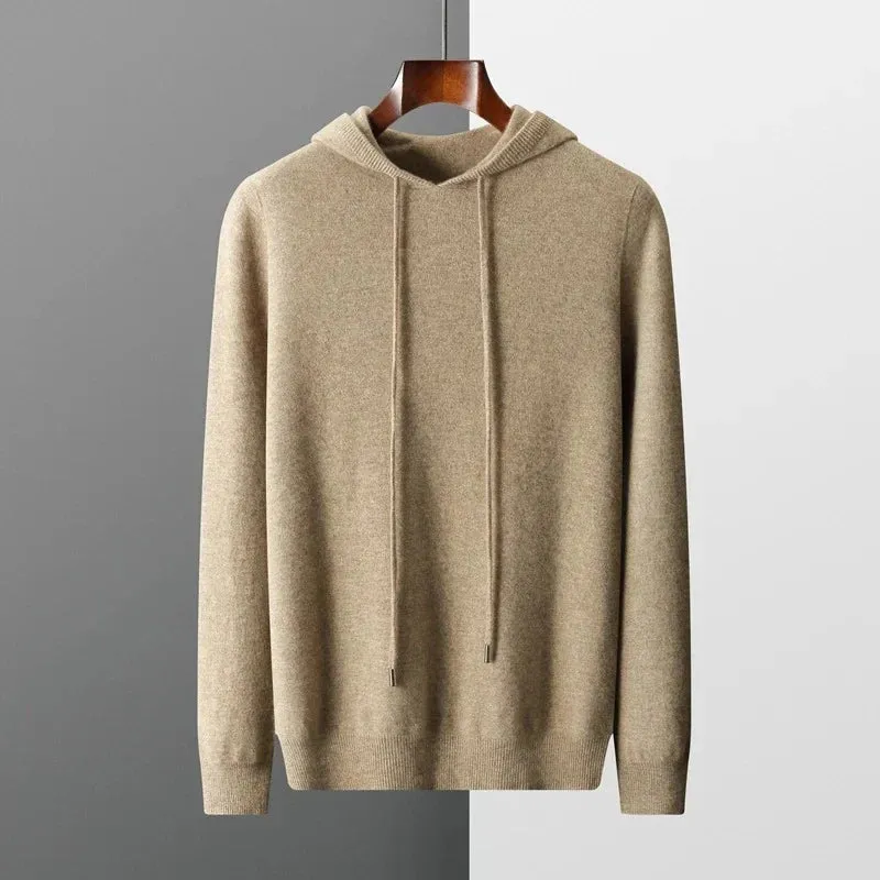 Andrew™ | Luxe Minimalist Cashmere Hoodie