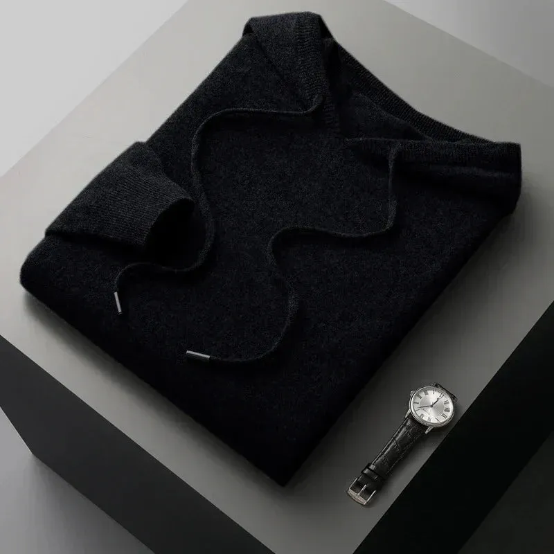 Andrew™ | Luxe Minimalist Cashmere Hoodie