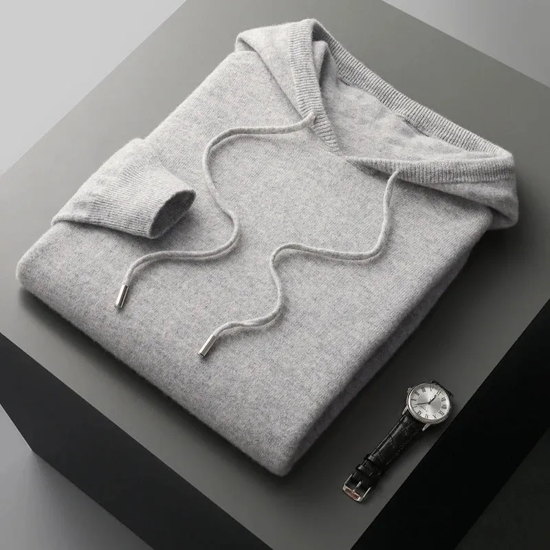 Andrew™ | Luxe Minimalist Cashmere Hoodie