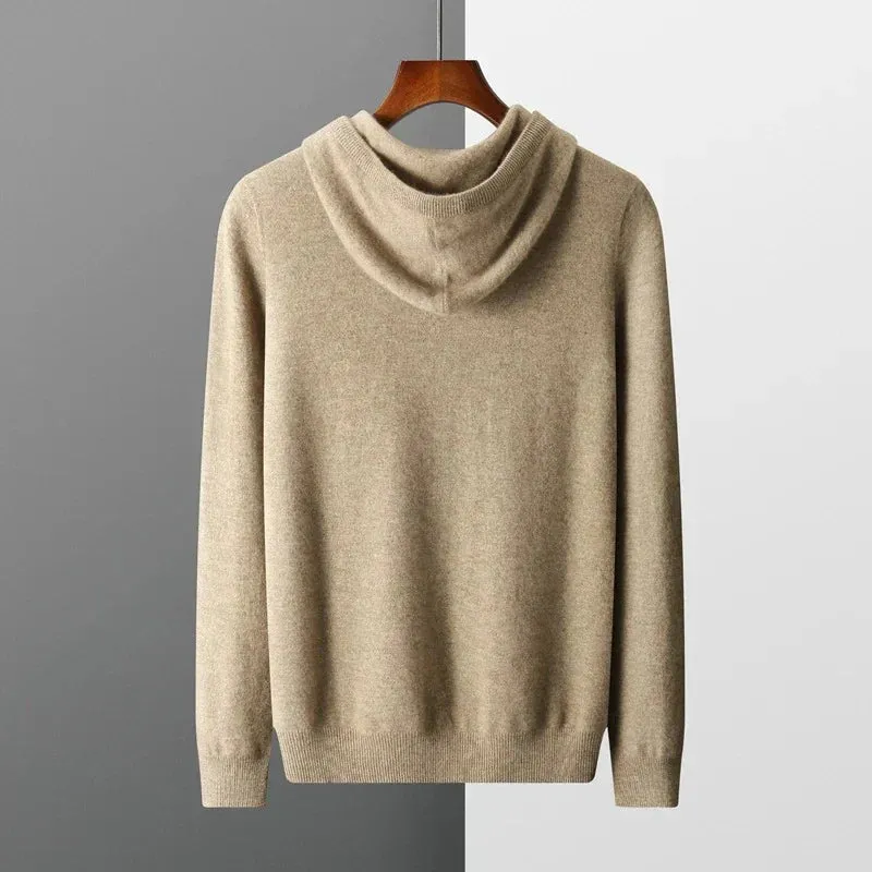 Andrew™ | Luxe Minimalist Cashmere Hoodie