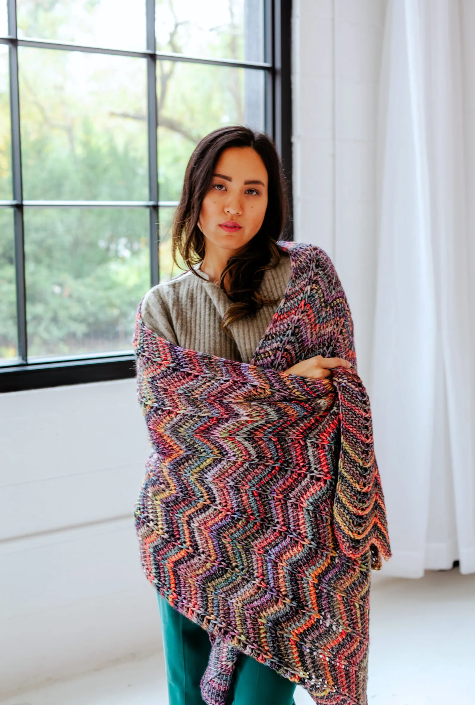 Bahama Wrap // Tunisian Crochet PDF Pattern