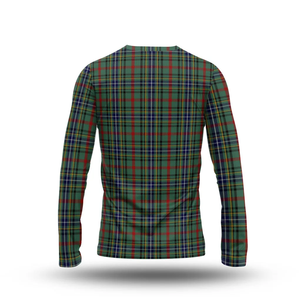 Bisset Tartan Long Sleeve T-Shirt with Family Crest