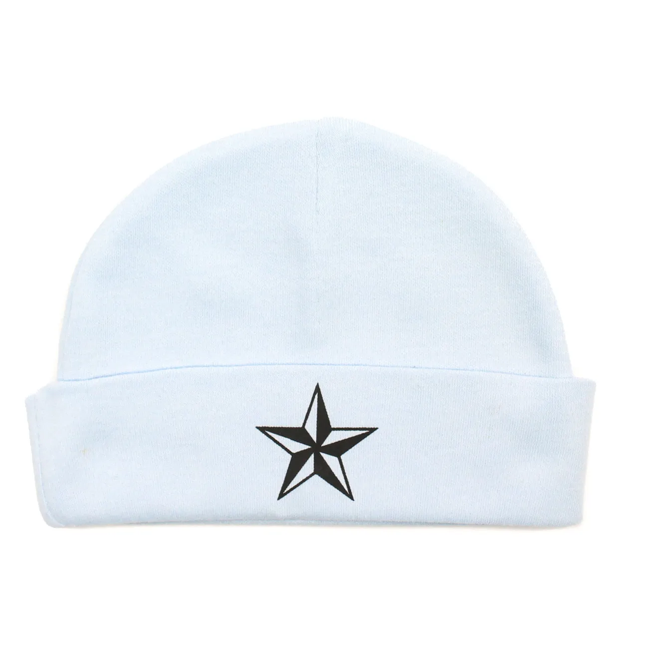 Black Star Infant Baby Beanie Cap