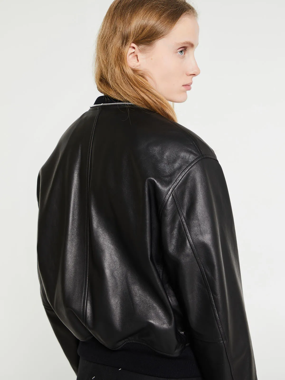 Blouson Jacket in Black