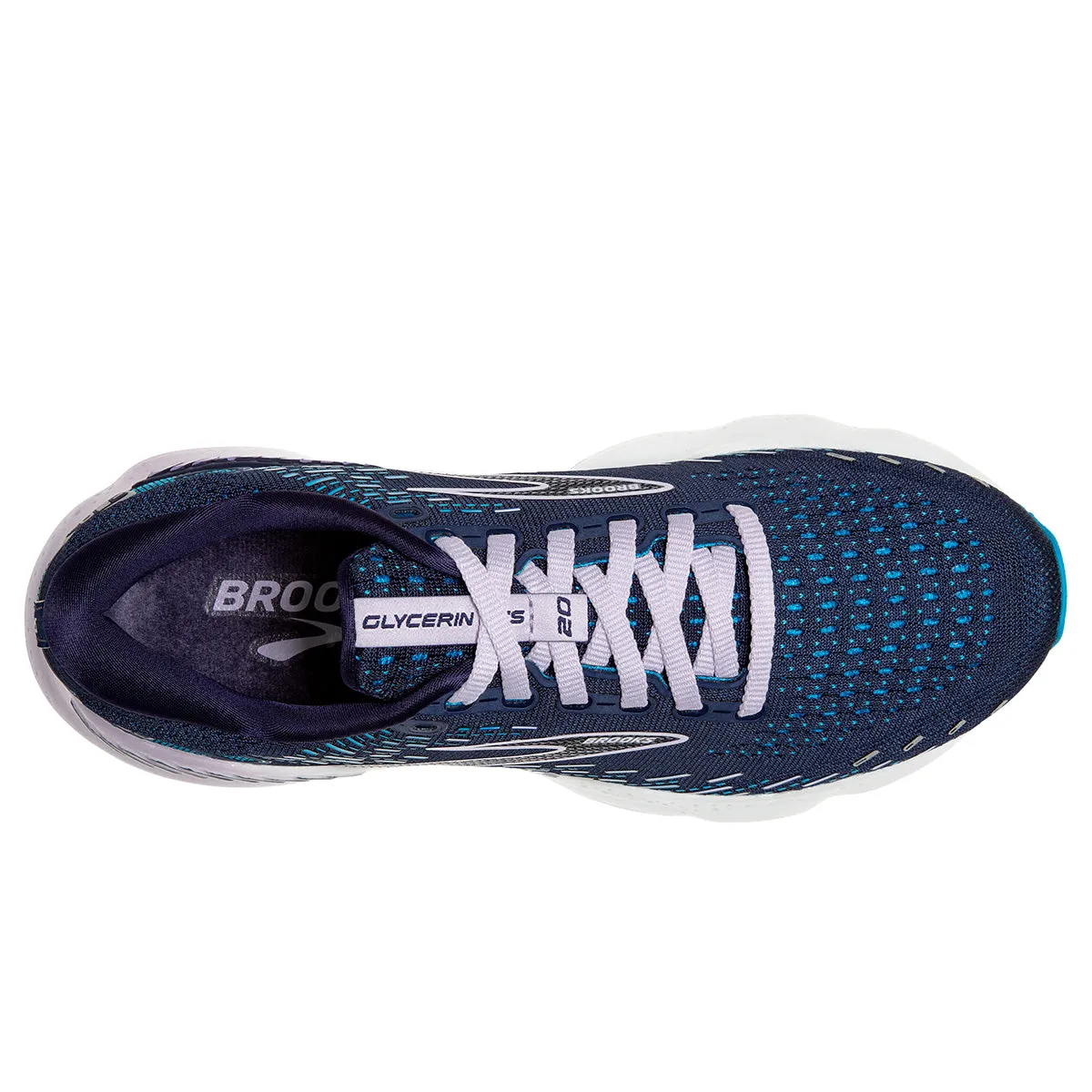 Brooks Glycerin GTS 20 Womens | Peacoat/ocean/pastel Lilac