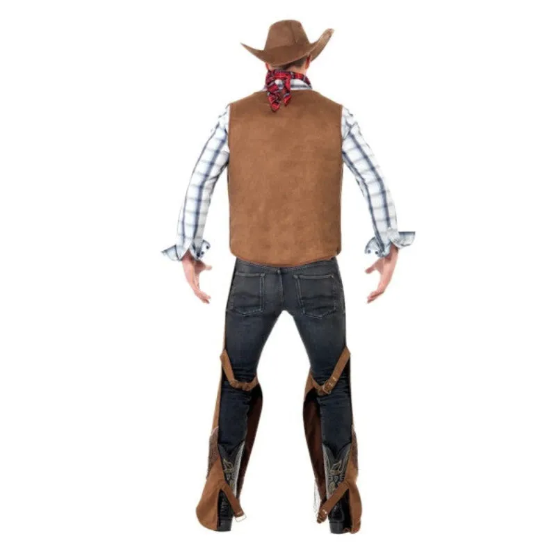 Brown Fringe Cowboy Costume