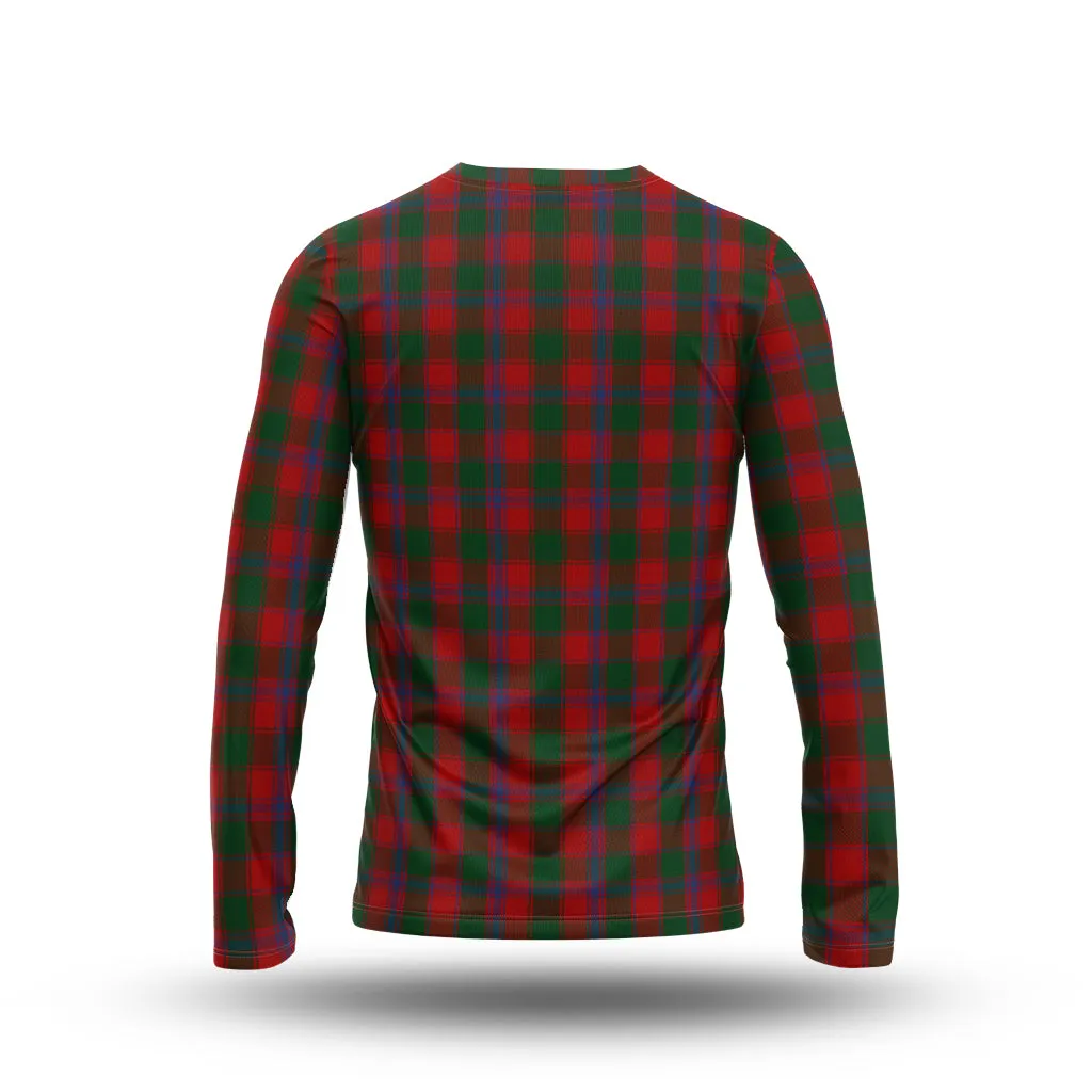 Bruce Old Tartan Long Sleeve T-Shirt with Family Crest