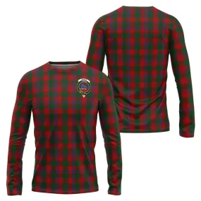 Bruce Old Tartan Long Sleeve T-Shirt with Family Crest