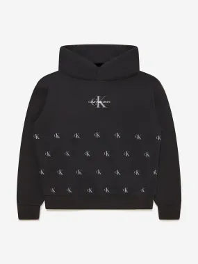 Calvin Klein Boys Repeated Monogram Hoodie