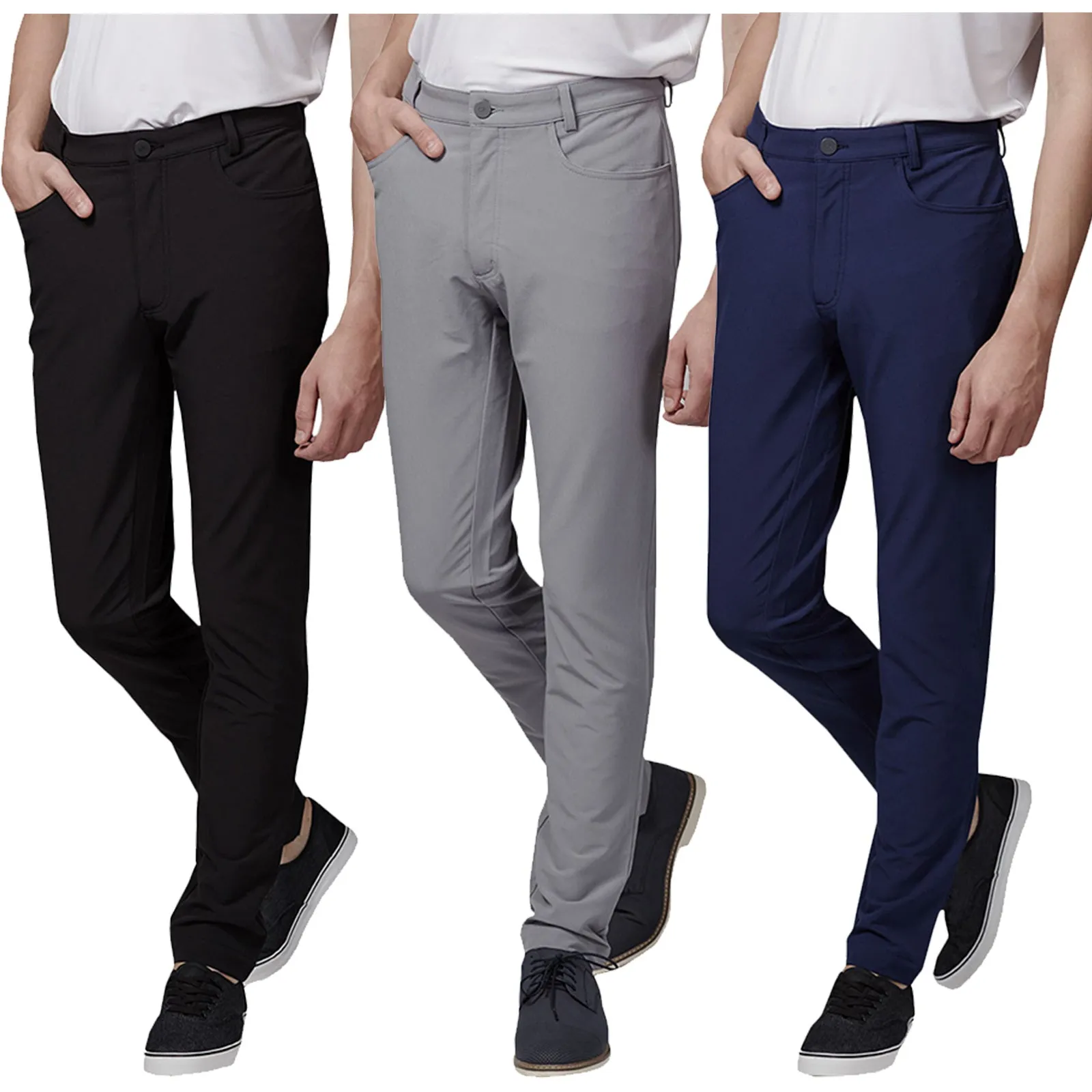 Calvin Klein Mens Genius Slim Fit Trousers