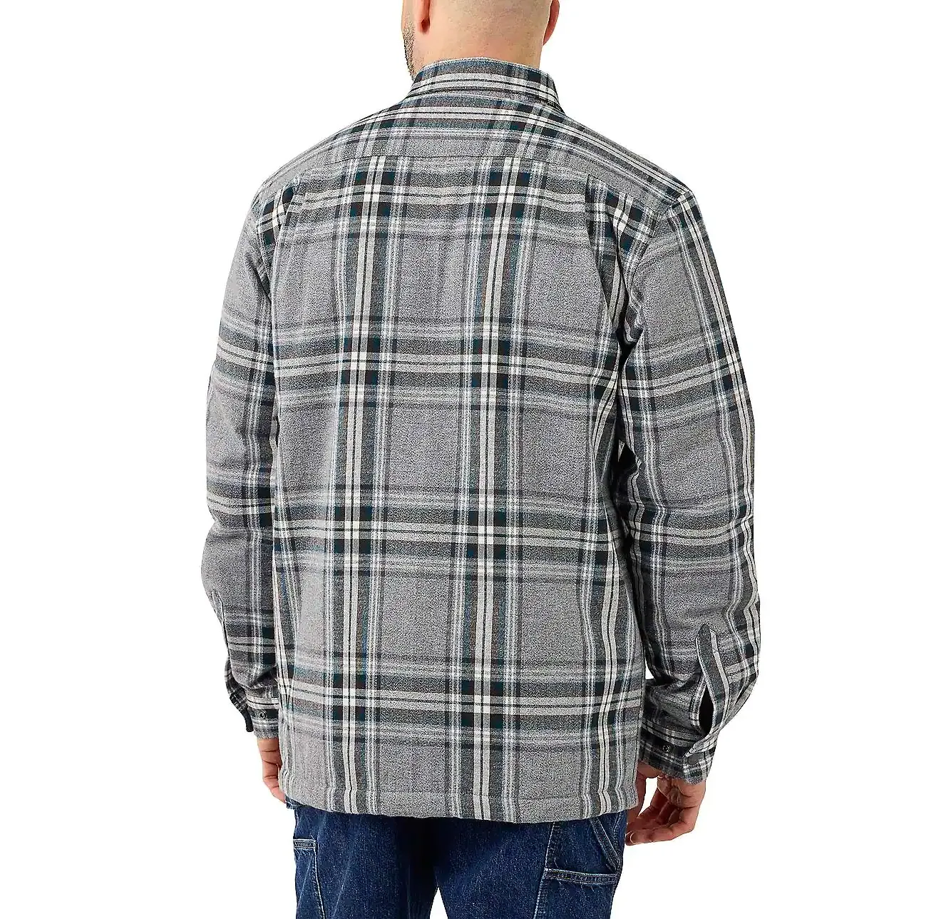 Carhartt Flannel Sherpa Lined Shacket