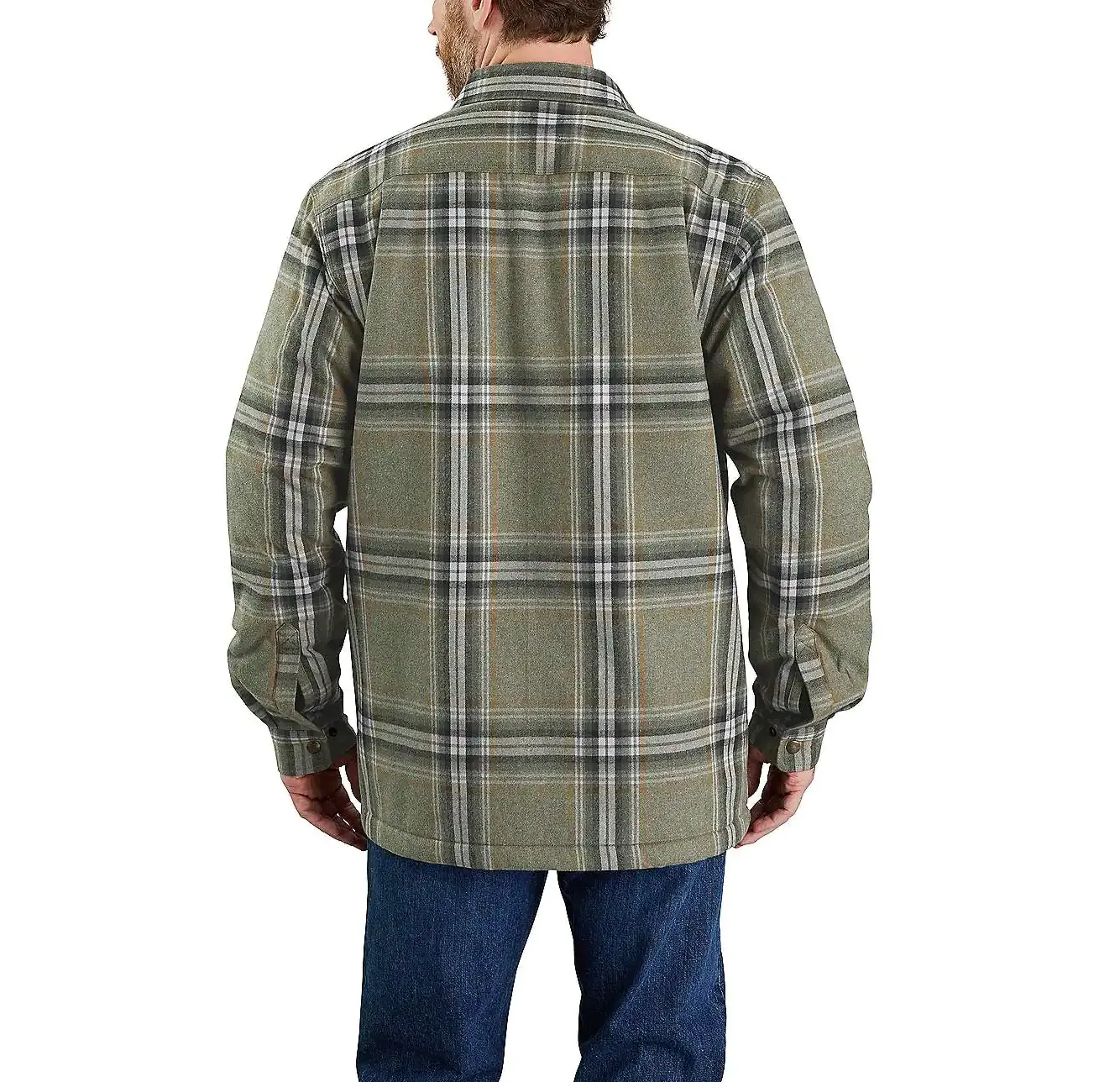 Carhartt Flannel Sherpa Lined Shacket