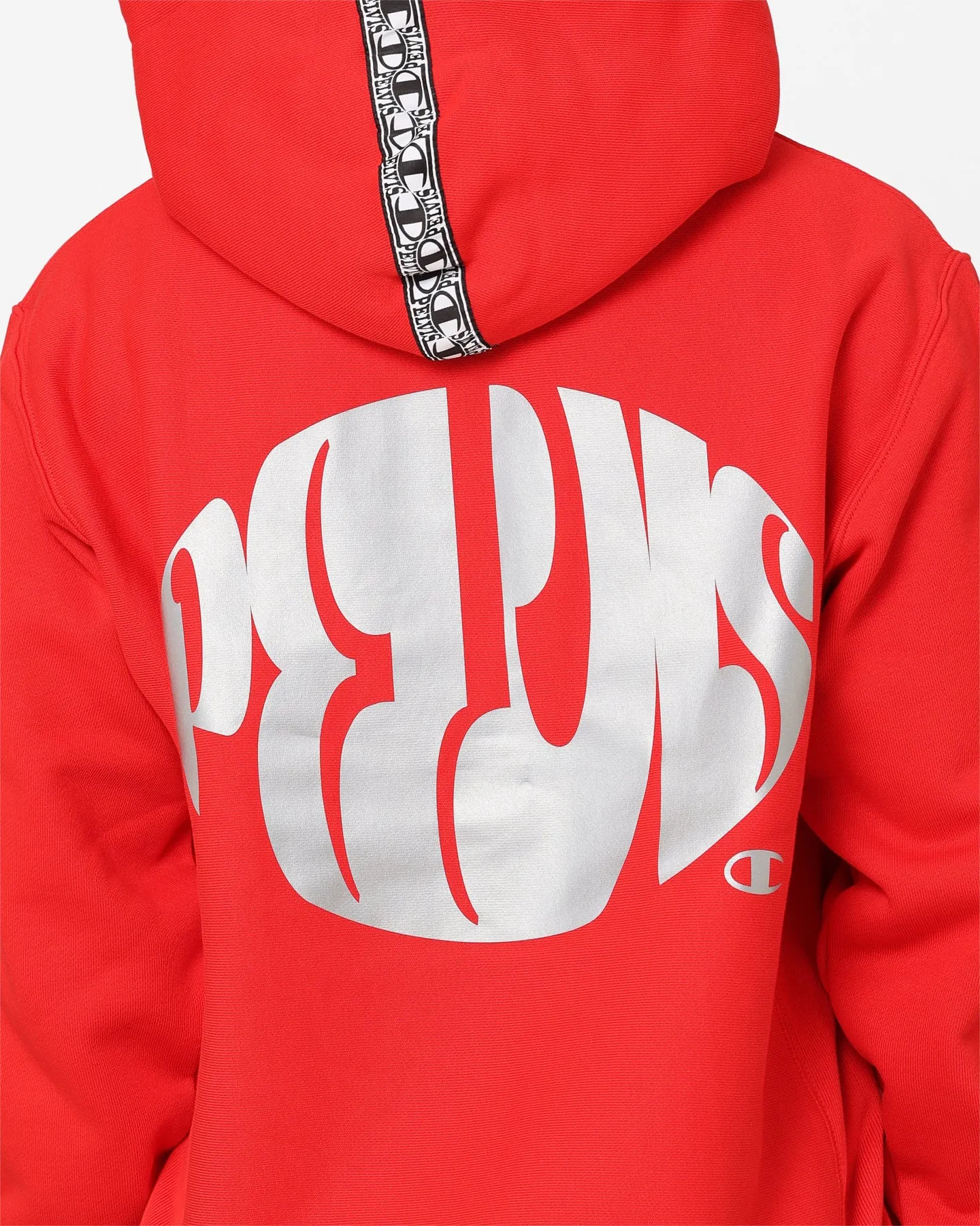 Champion X Pelvis Reverse Weave Hoodie Team Red Scarlet