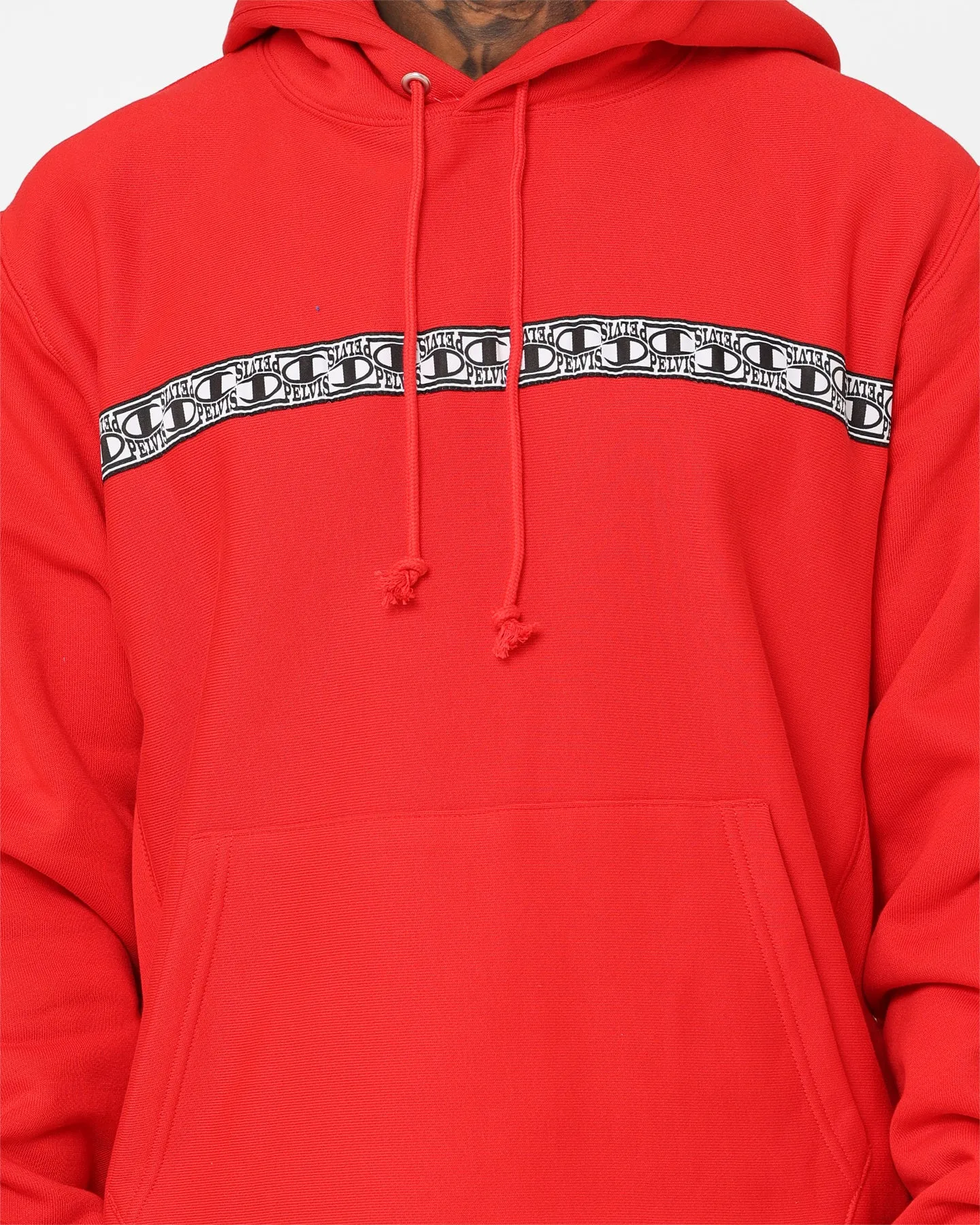 Champion X Pelvis Reverse Weave Hoodie Team Red Scarlet