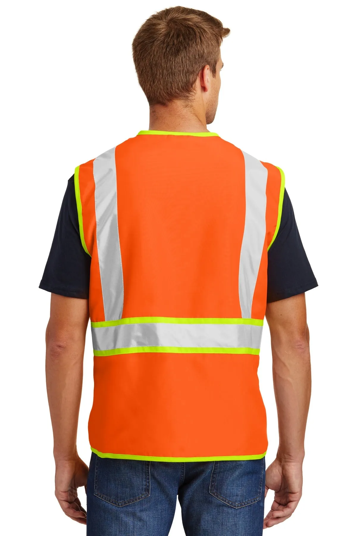 CornerStone® - ANSI 107 Class 2 Dual-Color Safety Vest. CSV407