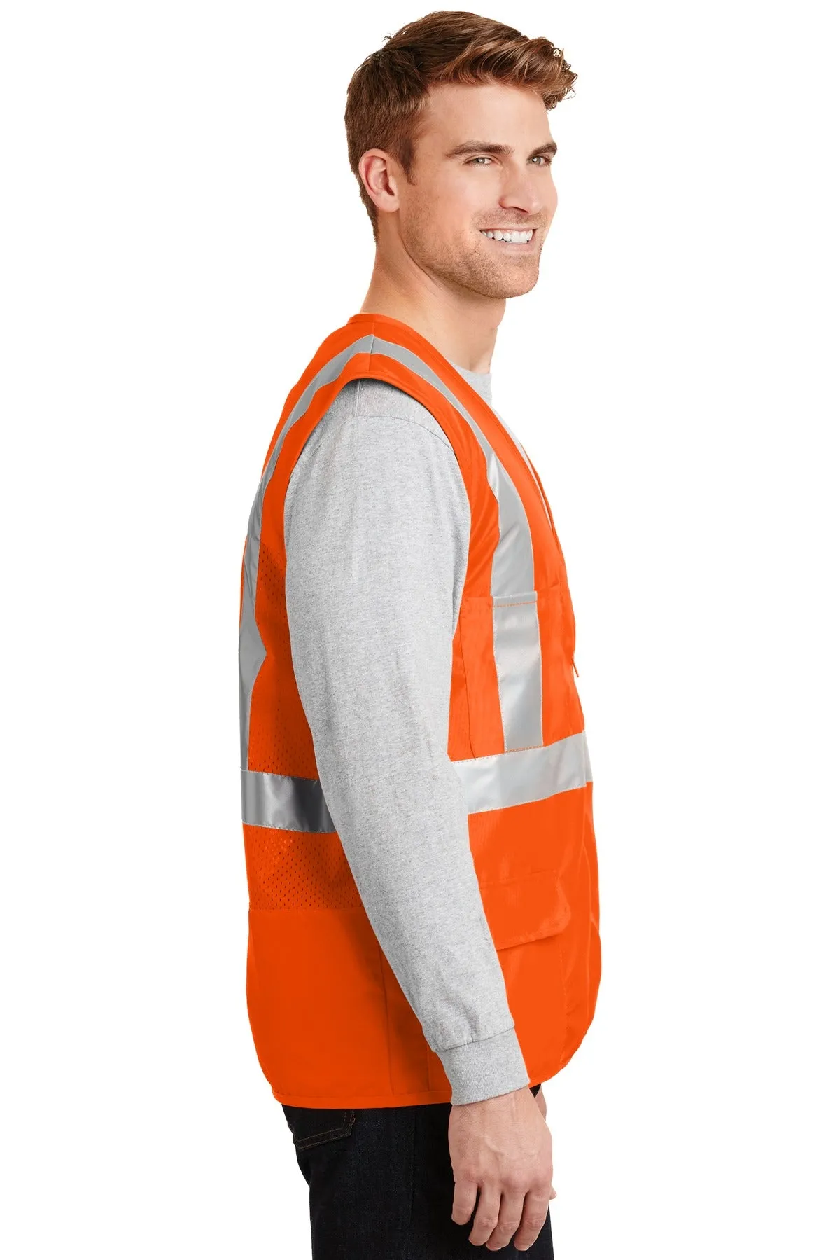 CornerStone® - ANSI 107 Class 2 Mesh Back Safety Vest. CSV405