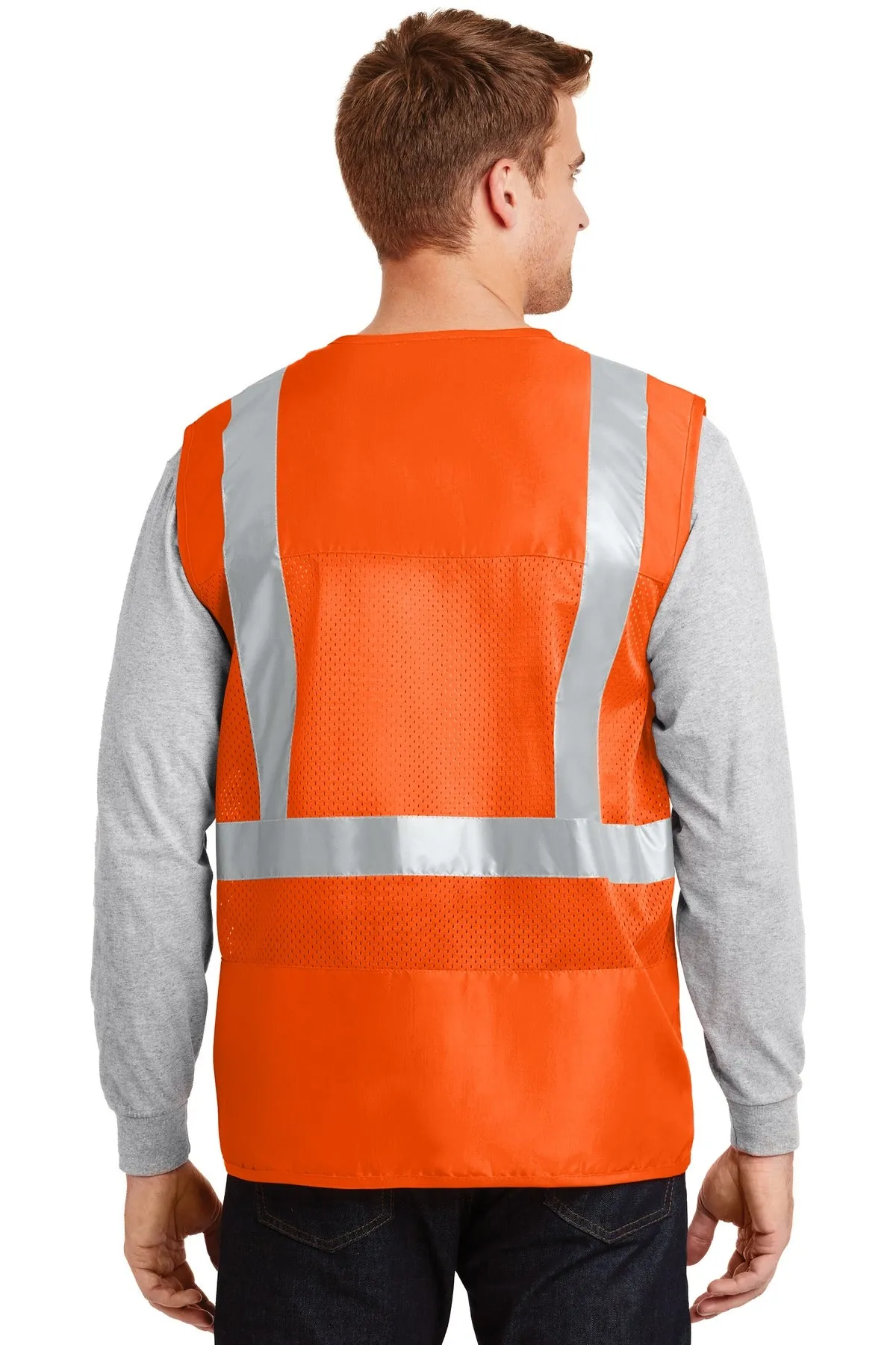 CornerStone® - ANSI 107 Class 2 Mesh Back Safety Vest. CSV405