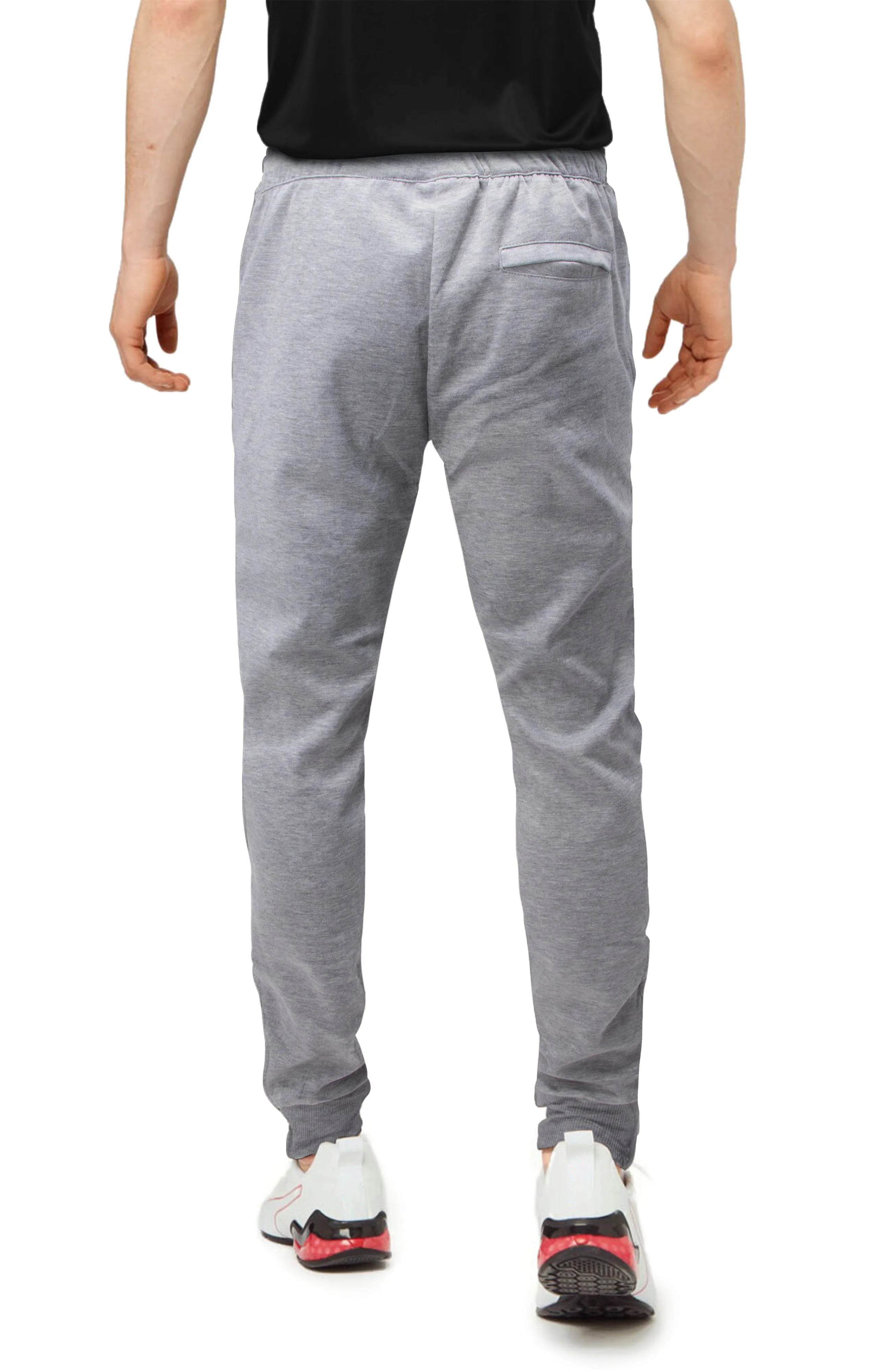 Cultura Men's Zip Pocket Fleece Jogger Sweatpants