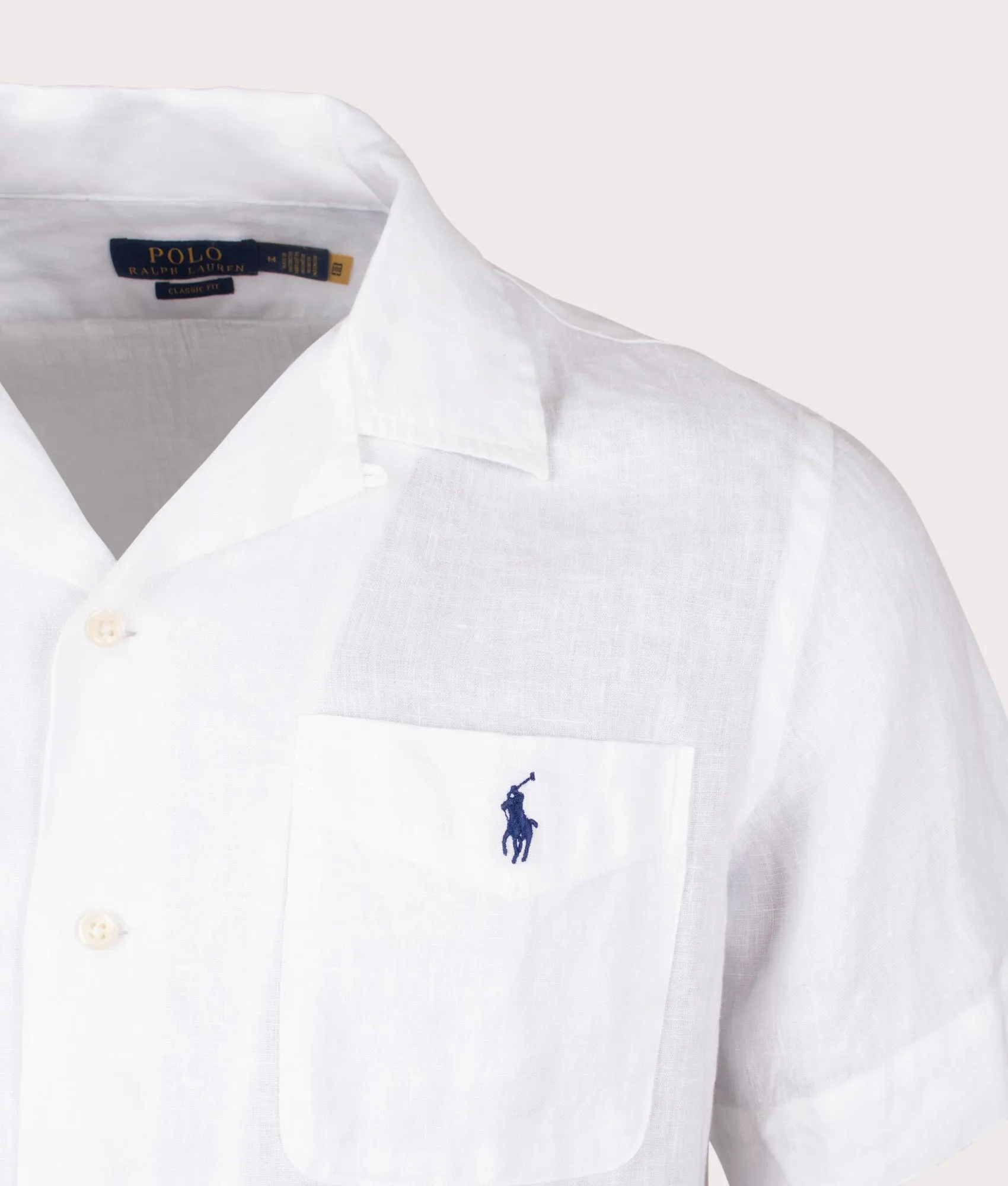 Custom Fit Short Sleeve Linen Shirt