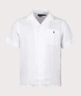 Custom Fit Short Sleeve Linen Shirt