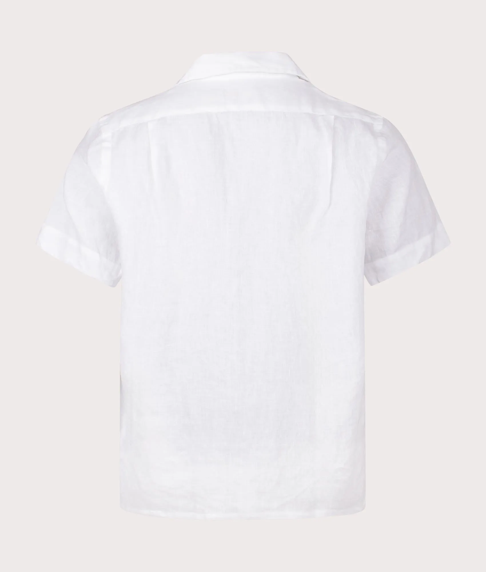 Custom Fit Short Sleeve Linen Shirt