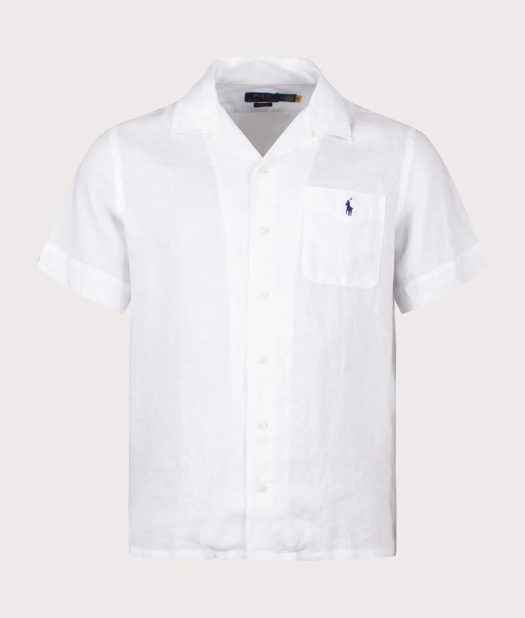 Custom Fit Short Sleeve Linen Shirt