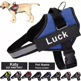 Custom Reflective Dog Harness No-Pull