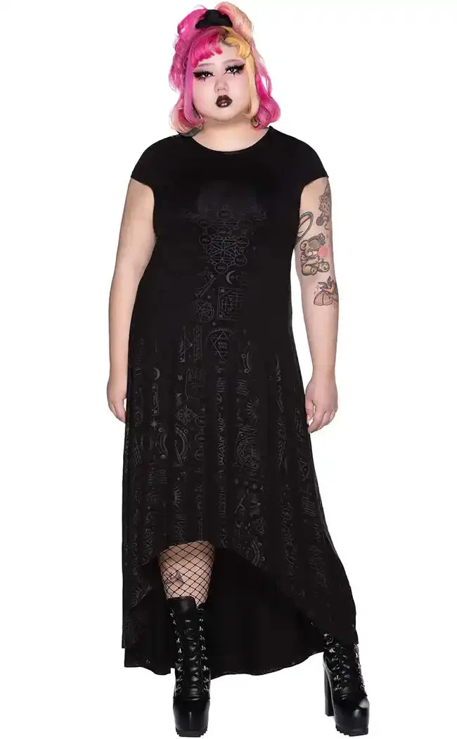 Deadly Dana Maxi Dress [Plus Size]