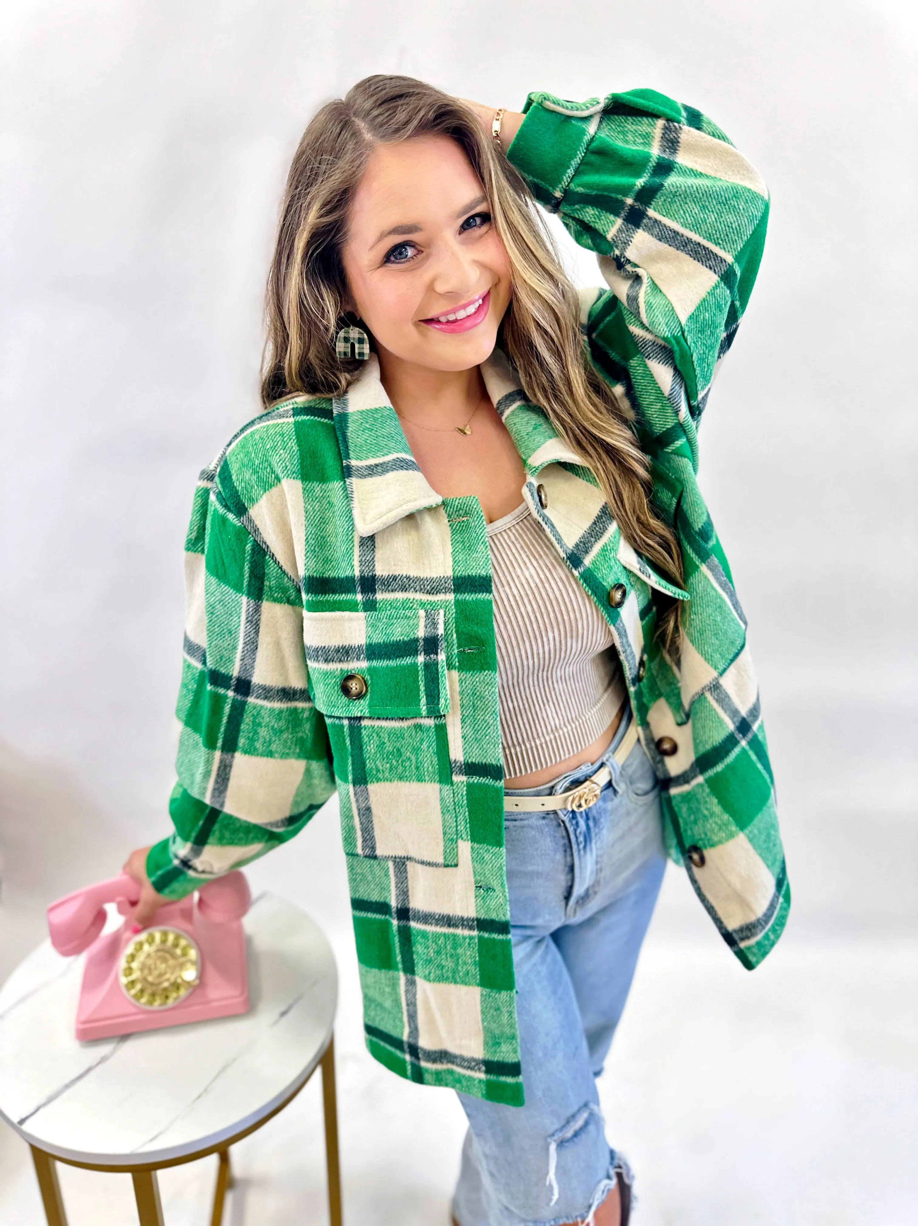 Delilah Plaid Shacket