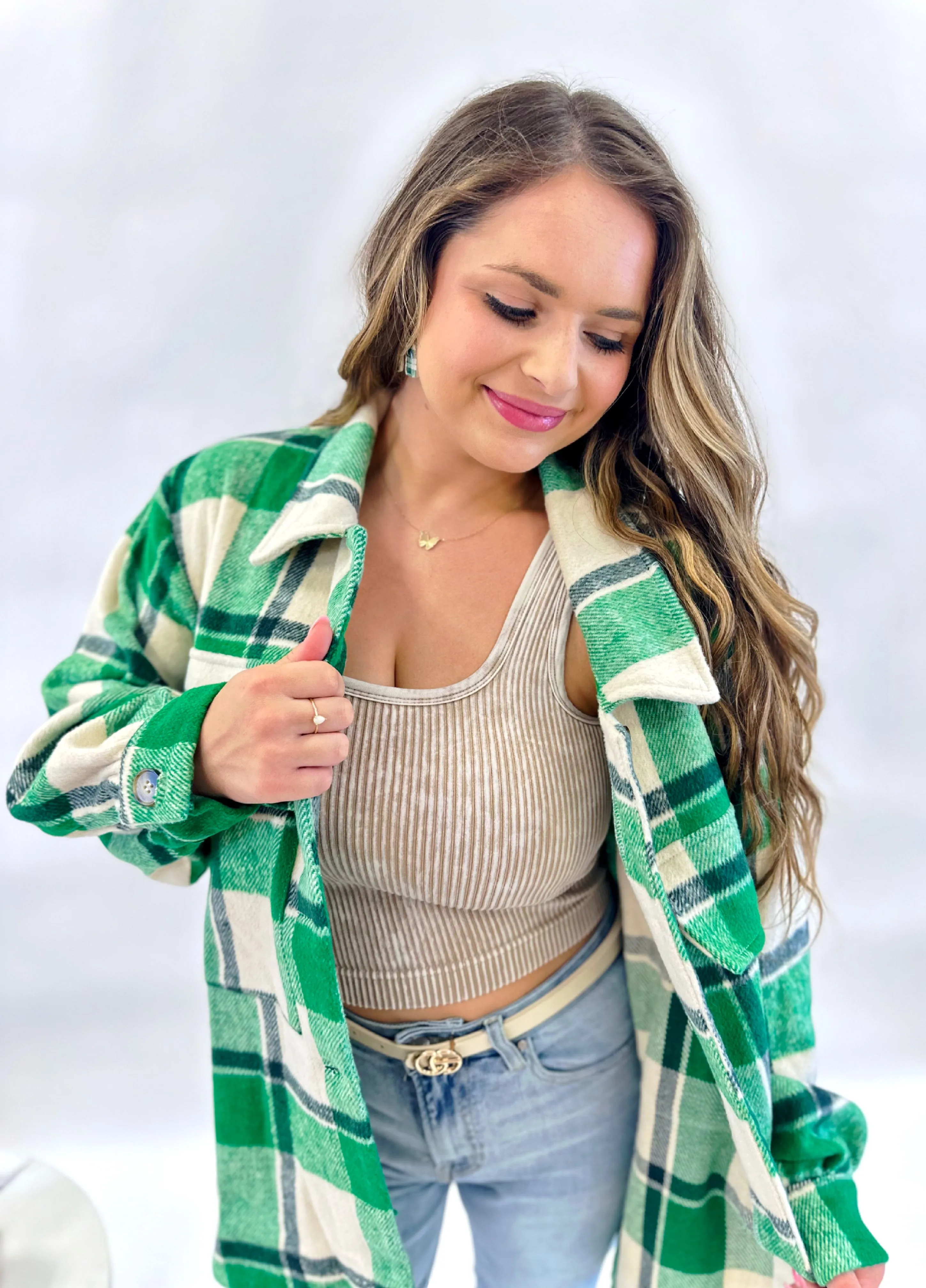 Delilah Plaid Shacket