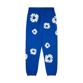 Denim Tears The Cotton Wreath Sweatpants 'Royal Blue'