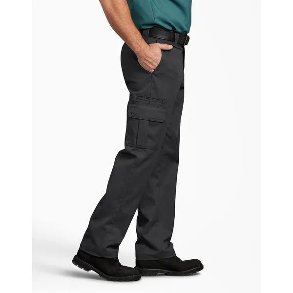 Dickies Flex Regular Fit Straight Leg Cargo Pant Black