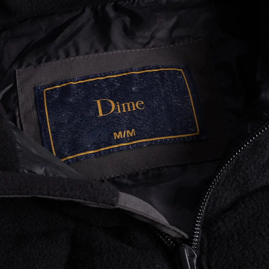 Dime MTL Sleeveless Puffer Black