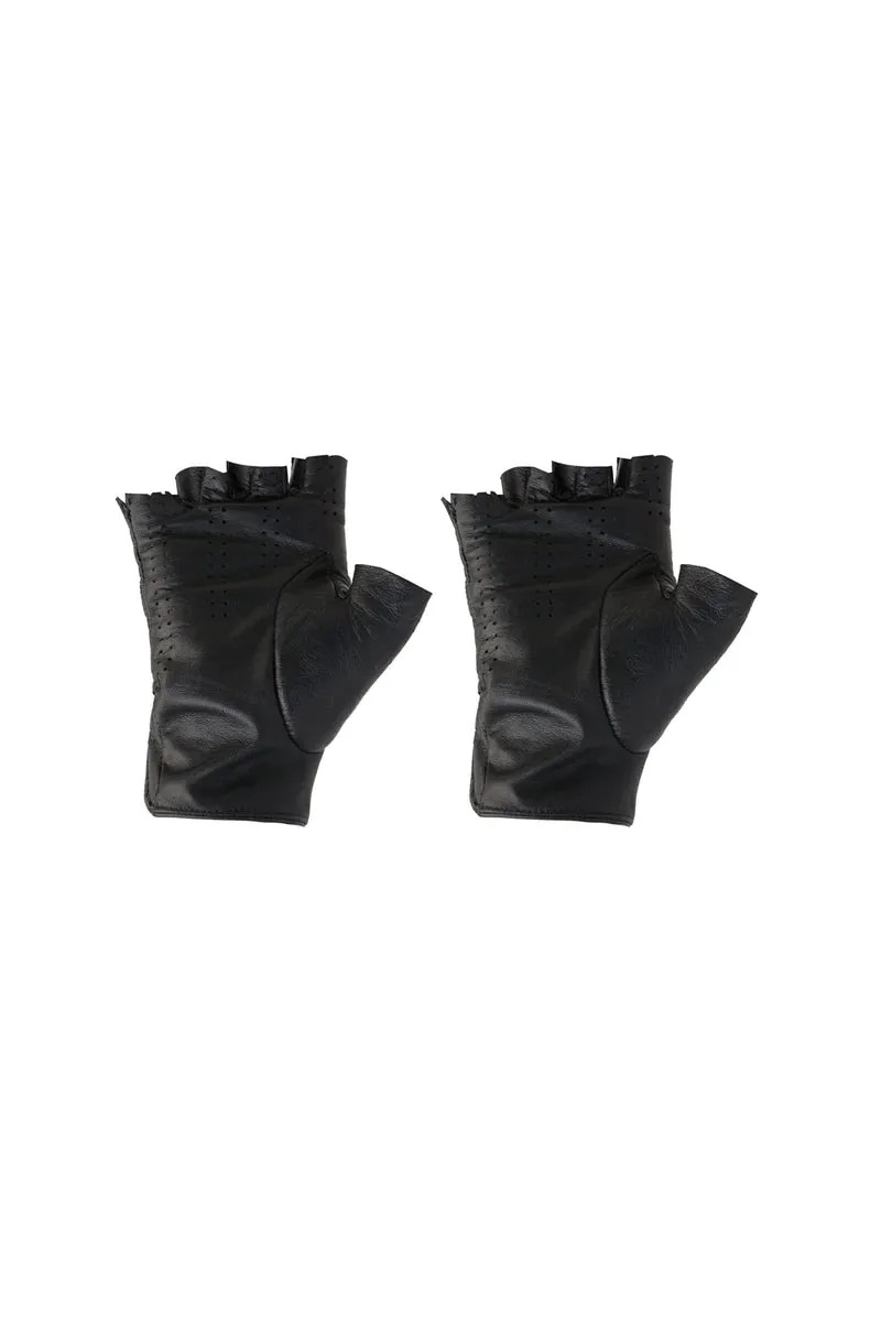 Domestic Leather Gloves - Black