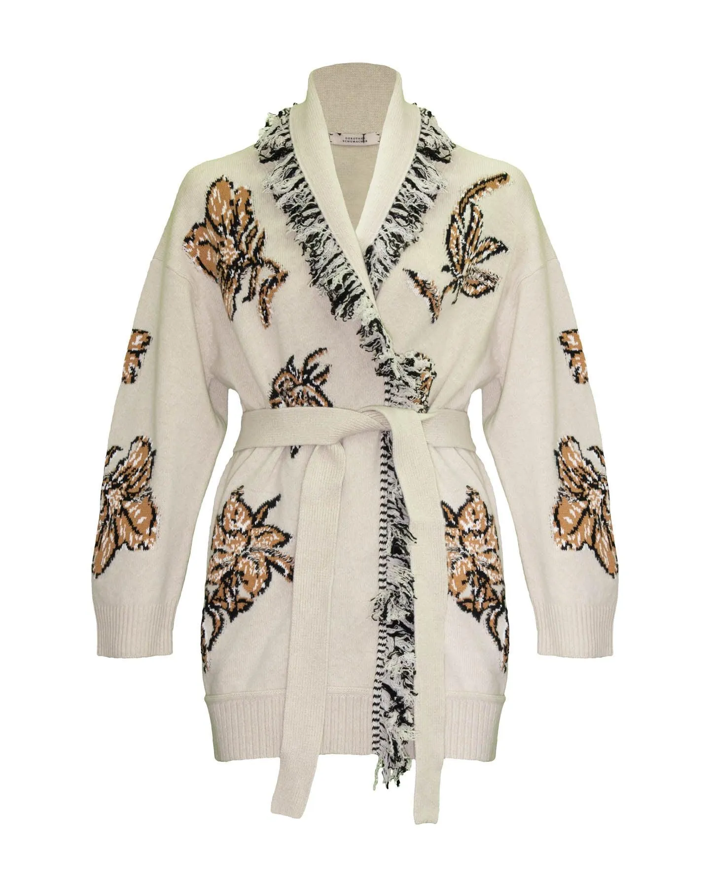 Dorothee Schumacher Floral Attraction Wrap Cardigan