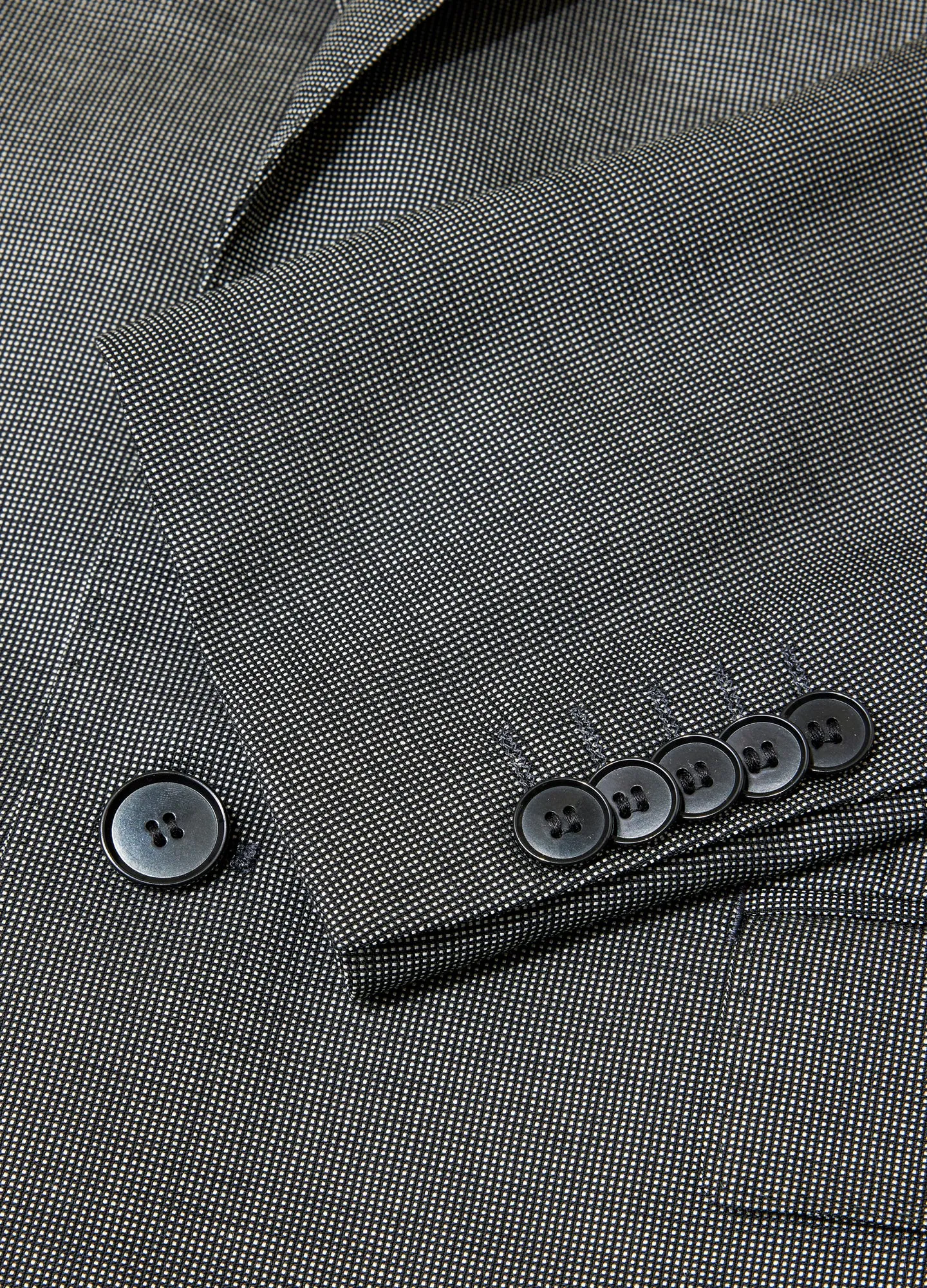 End on End Suit Jacket Graphite