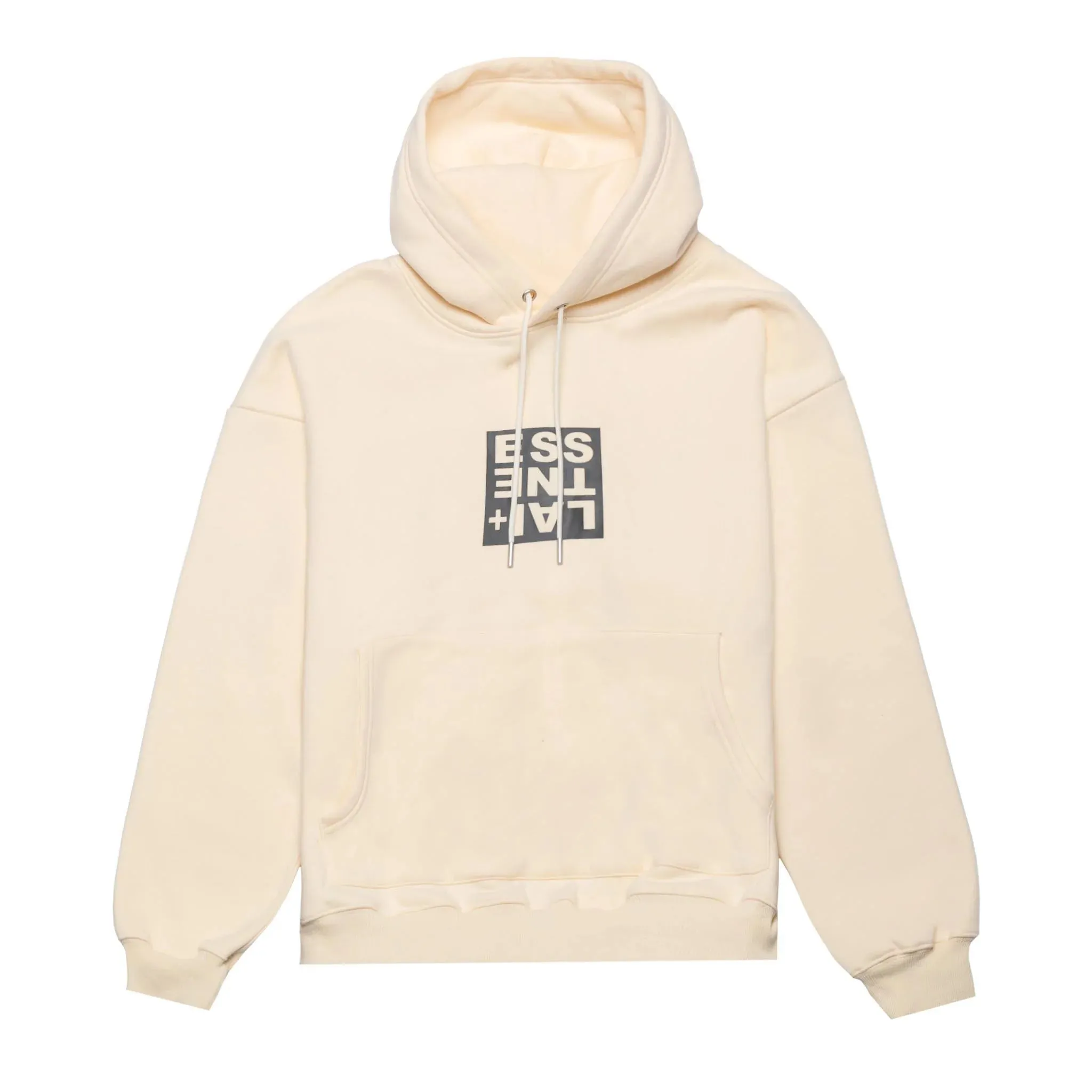 'ESSENTIAL' Box Logo Hoodie