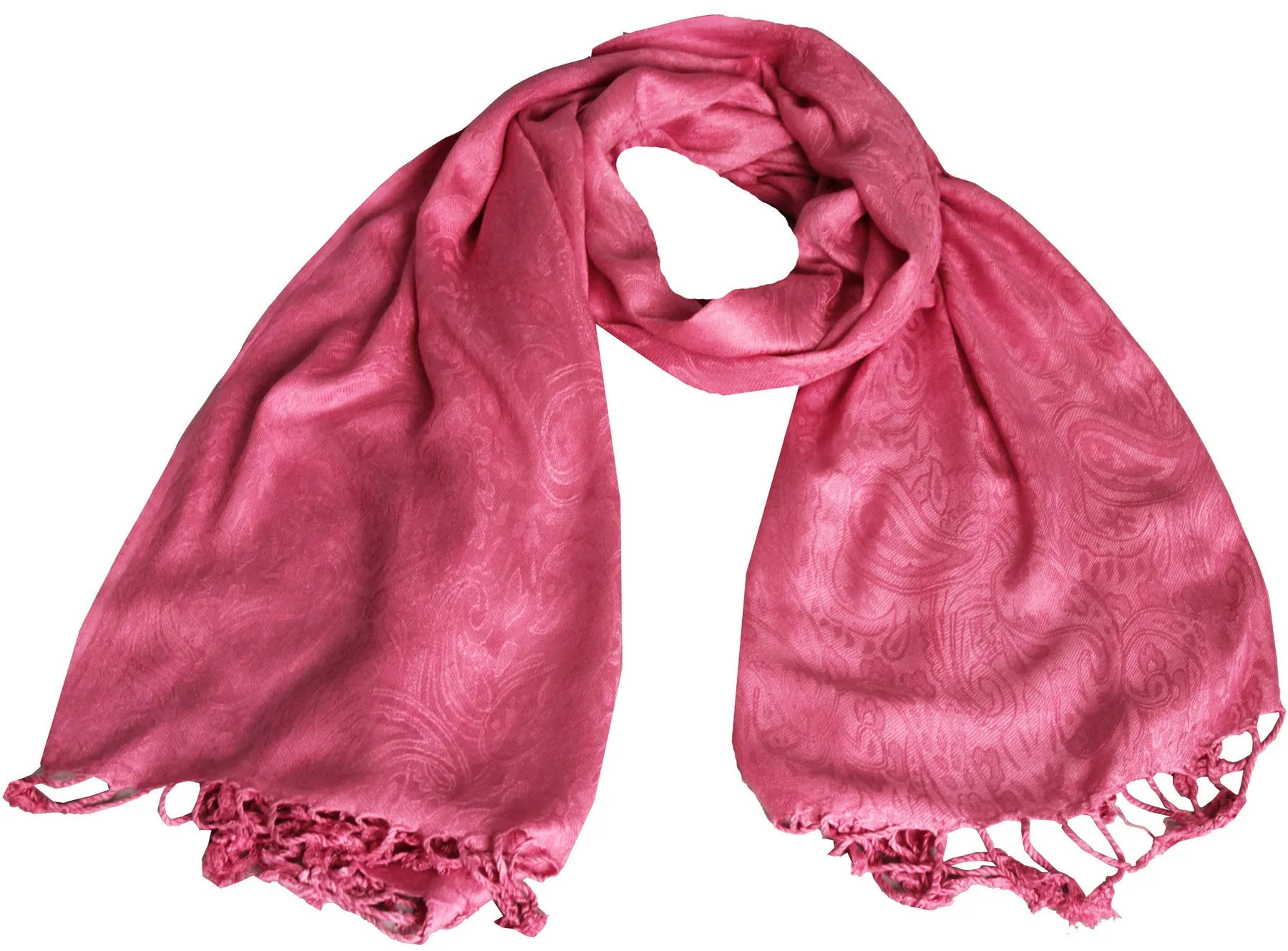 Fashion Indian Scarf Womens Wrap India Clothing (Pink, 68 x 29 inches)