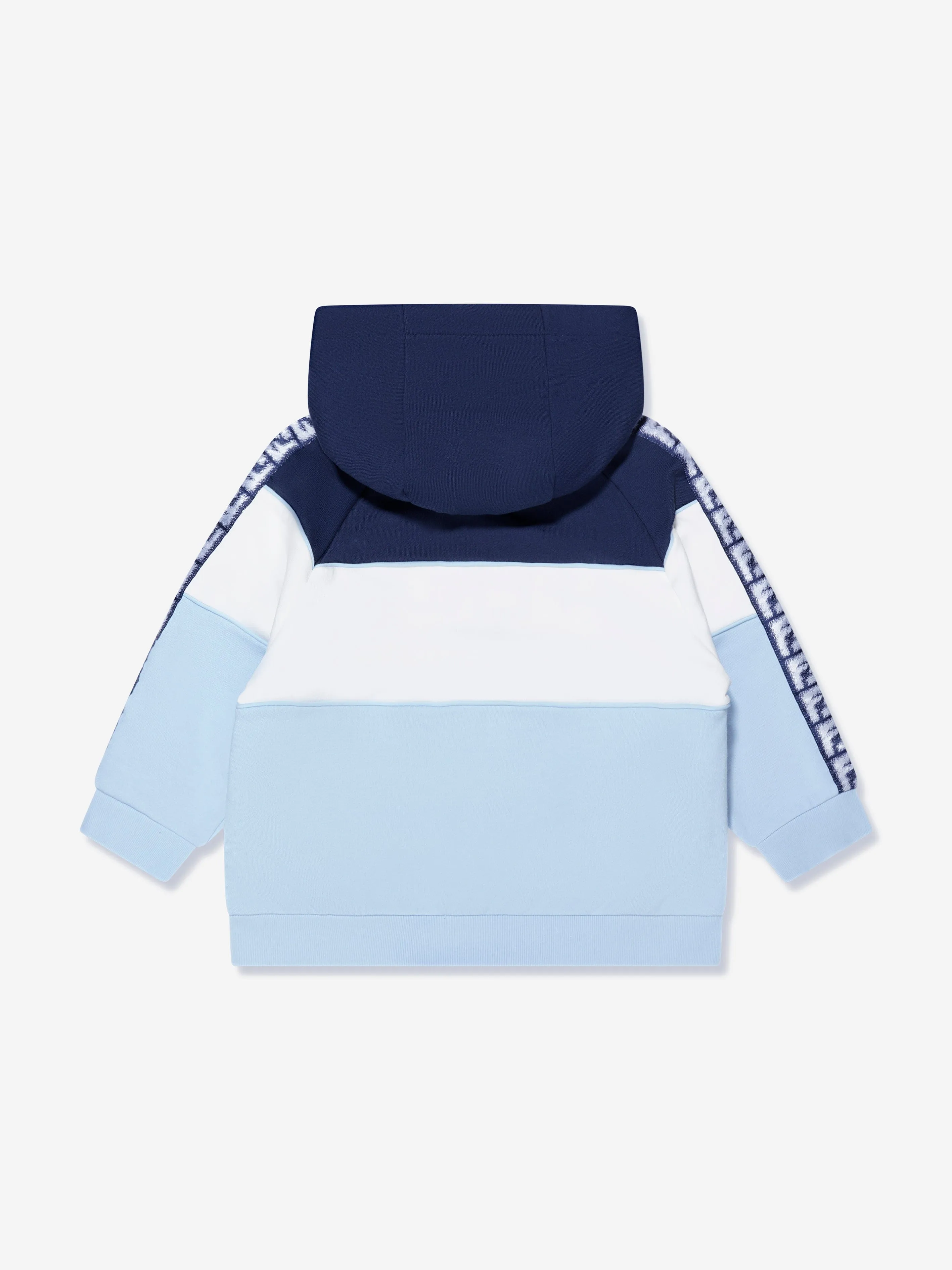 Fendi Boys Logo Hoodie in Blue