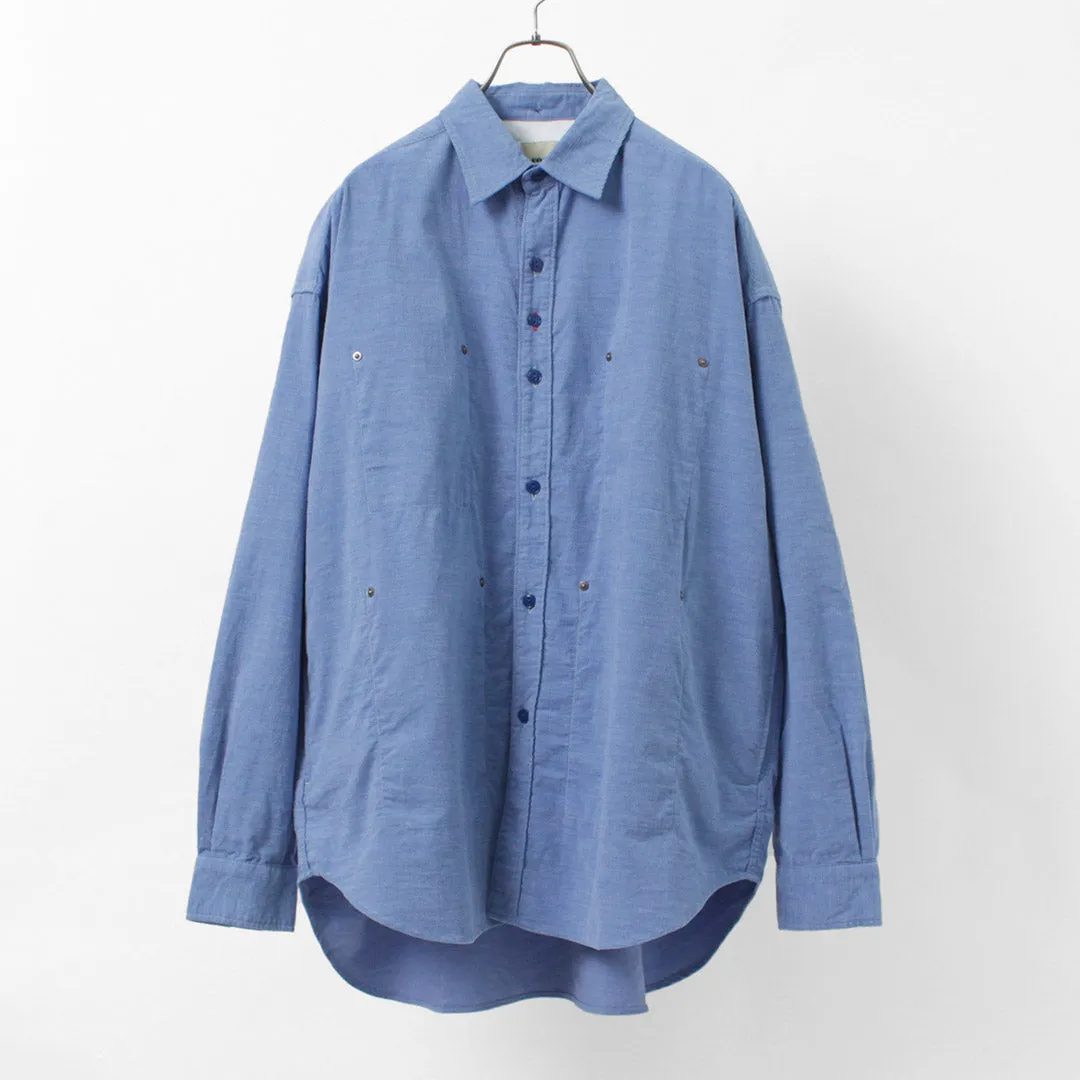 FOB FACTORY / F3482 CORDUROY BALL SHIRT