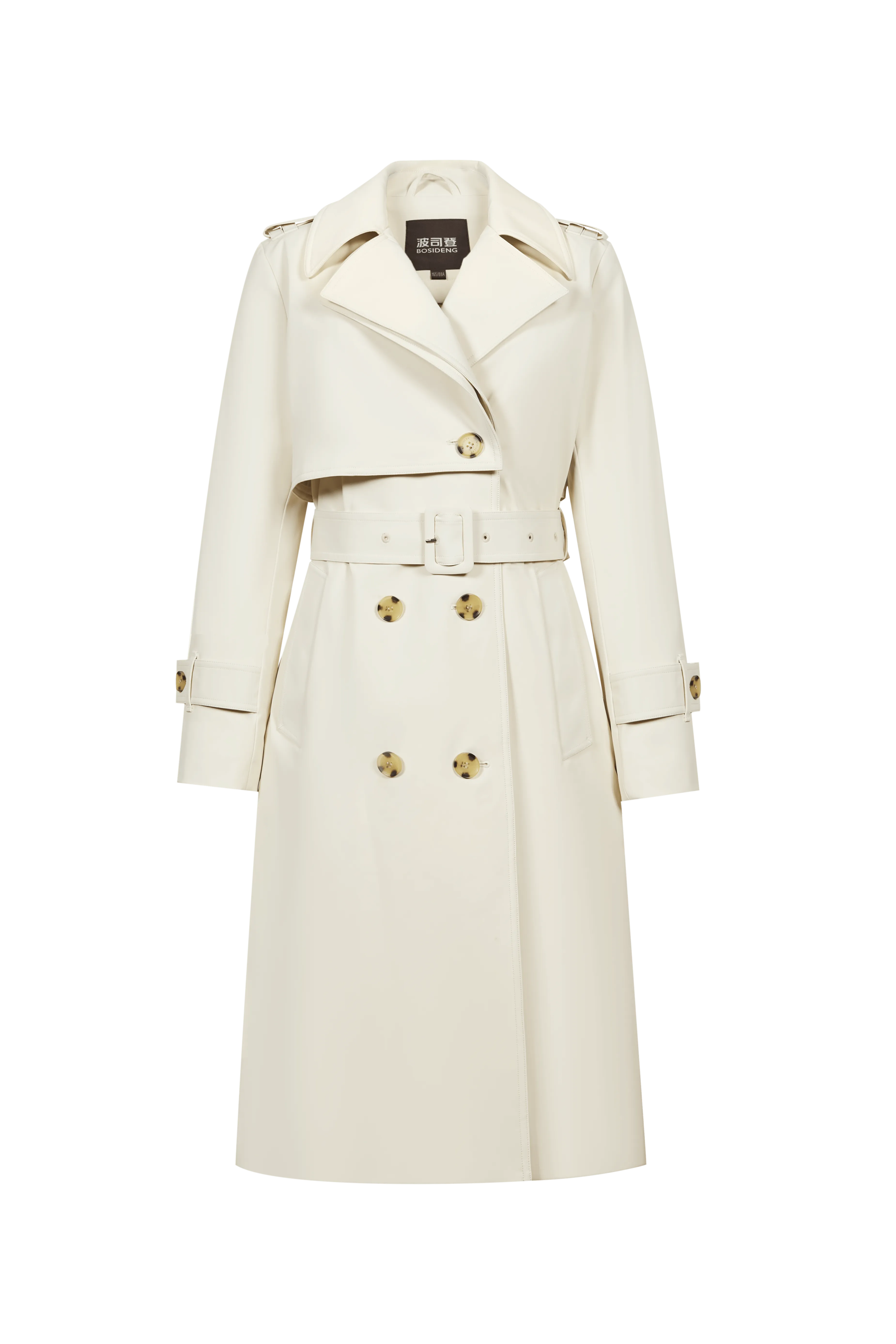 Full Length Detachable Goose Down Trench Coat