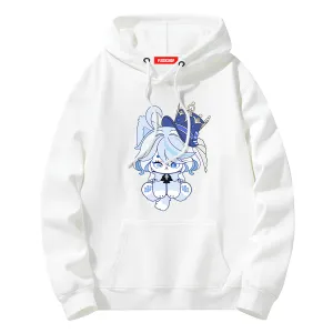 Furina Meow Creative Hoodie/T-shirt Genshin