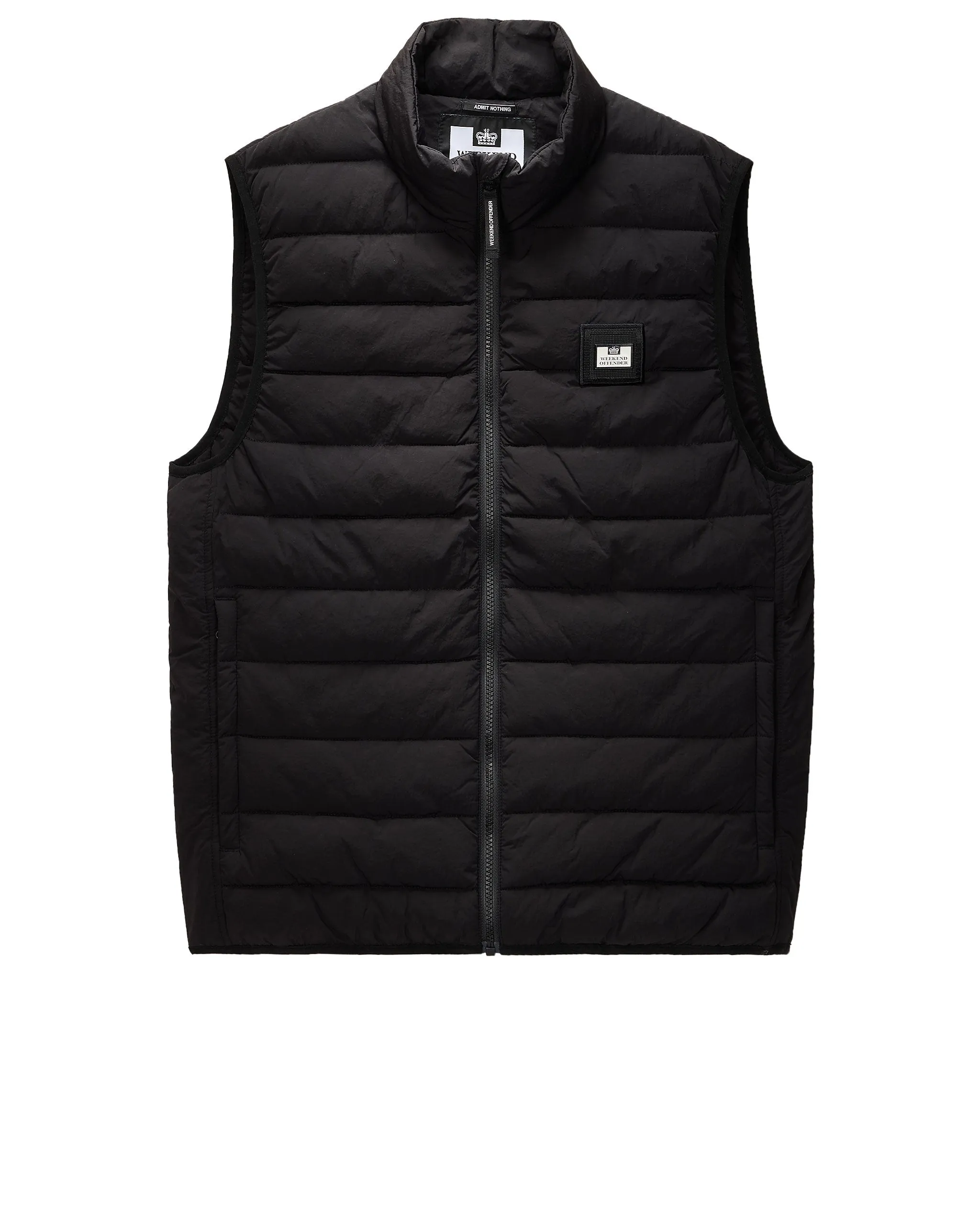 Gacha Padded Gilet Black