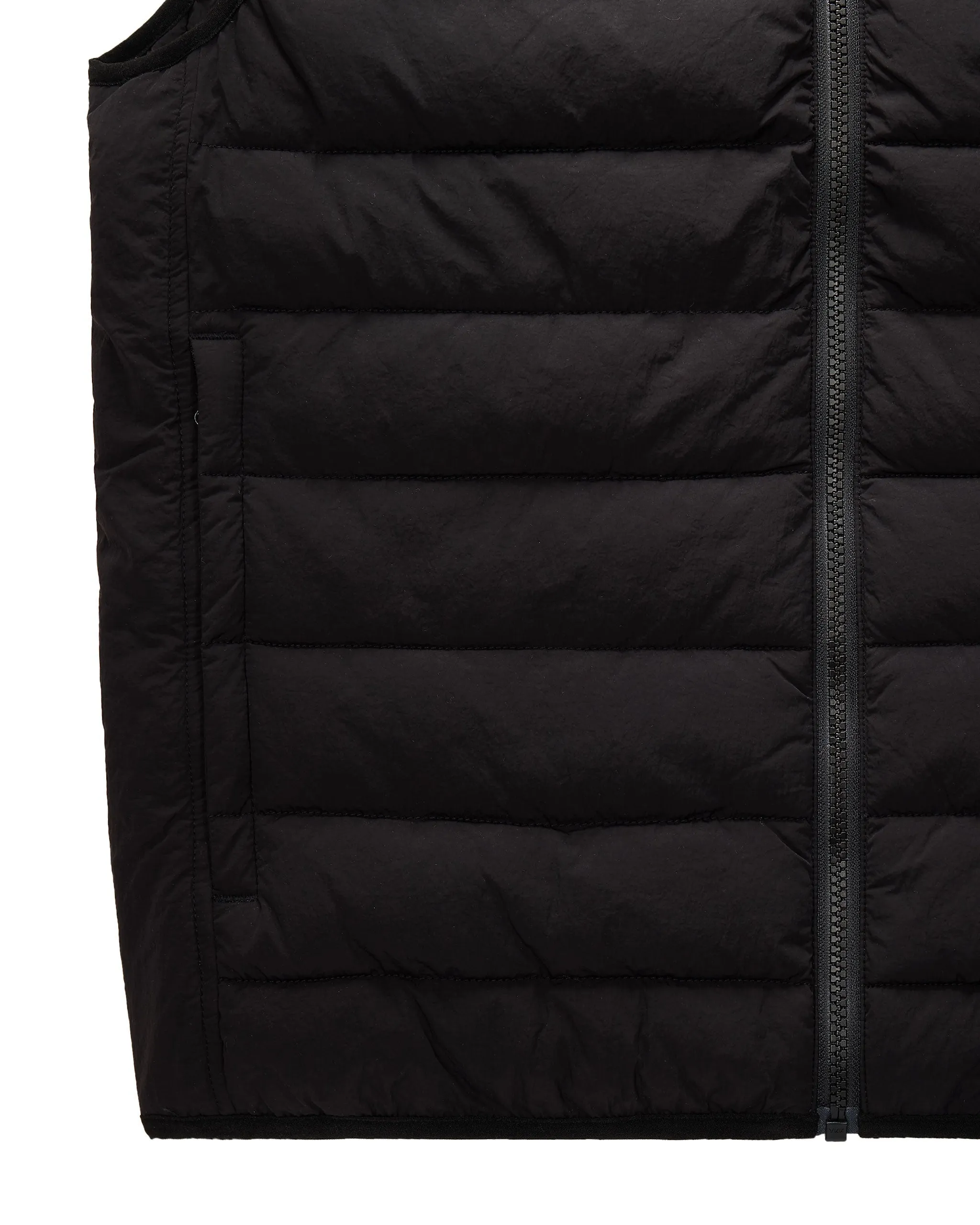 Gacha Padded Gilet Black