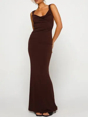 Georgia Backless Bodycon Maxi Dress