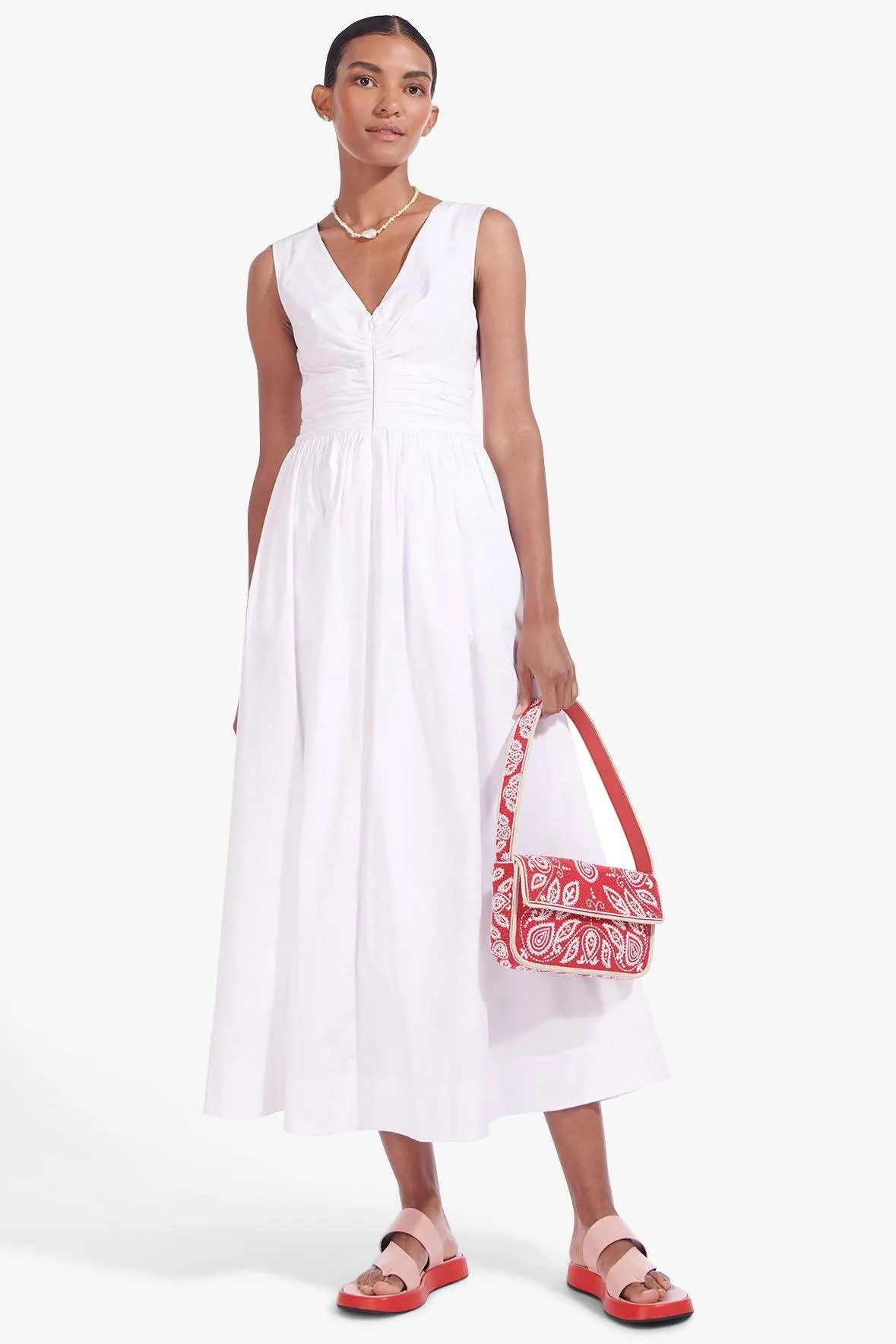 GLORIA DRESS | WHITE